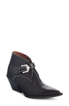 Givenchy Elegant Studs Pointy Toe Boot In Navy