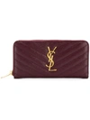 SAINT LAURENT LEATHER WALLET