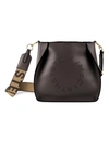 Stella Mccartney Stella Logo Crossbody Bag In Black