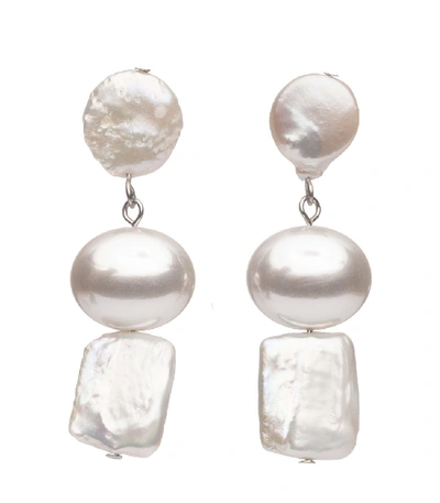 Dannijo Pearl Earrings In Multi