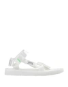 SUICOKE SUICOKE WOMAN SANDALS WHITE SIZE 7 NYLON,11907969GU 5