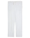 BRAND UNIQUE BRAND UNIQUE WOMAN PANTS WHITE SIZE 2 COTTON, ELASTANE,13481763PN 3