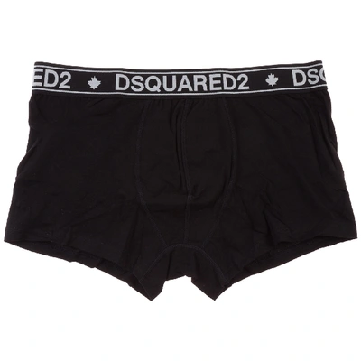 Dsquared2 Men's Underwear Boxer Shorts In Black