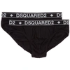 DSQUARED2 MEN'S UNDERWEAR BRIEFS TWIN PACK,D9X612410001 M