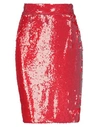 DONDUP DONDUP WOMAN MIDI SKIRT RED SIZE 4 POLYESTER, ELASTANE,35444220MN 2