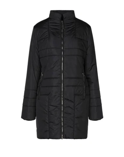 Borbonese Synthetic Down Jackets In Black