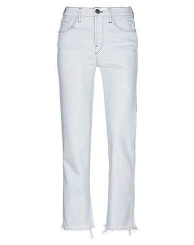 3X1 3X1 NYC WOMAN JEANS BLUE SIZE 30 COTTON, ELASTANE,42804578ND 4