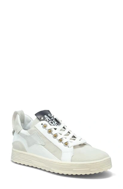 As98 Yale Sneaker In Bianco