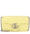 GUCCI GG MARMONT SUPER MINI LEATHER SHOULDER BAG,P00487973