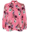 ERDEM ARLETTE FLORAL TWILL BLOUSE,P00497826