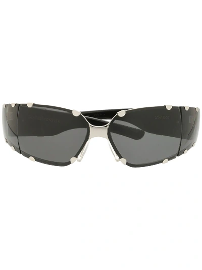 Gentle Monster Gw 001 02(bk) Gentle Wu Sunglasses In Black