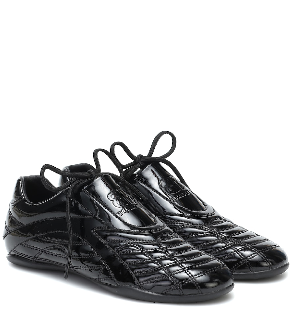 Balenciaga Zen Fauxleather Sneakers In Black ModeSens