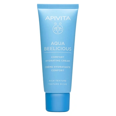 Apivita Aqua Beelicious Comfort Hydrating Rich Texture Cream 1.35 Fl. oz