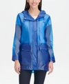 Levi's Translucent Rain Jacket In Cobalt