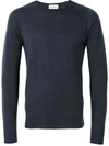 John Smedley Crew-neck Jumper In Grey