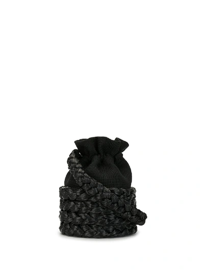 0711 Medium Freja Bucket Bag In Black