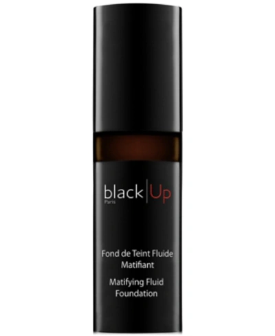 Black Up Matifying Fluid Foundation, 1-oz. In Nfl17 Coffee (deep/copper Undertones)