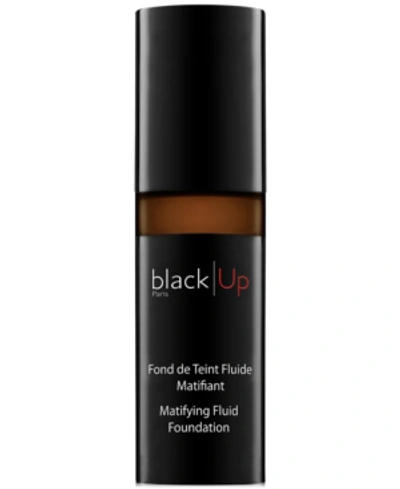 Black Up Matifying Fluid Foundation, 1-oz. In Nfl14 Mahogany (dark To Deep/copper Undertones)