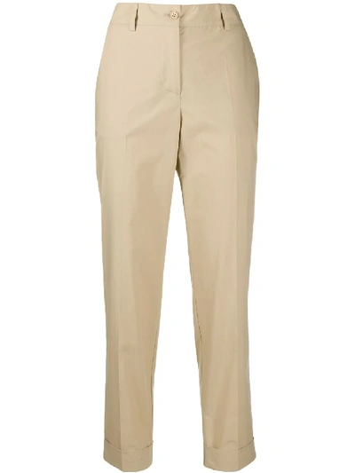 P.a.r.o.s.h Canyon Tapered Trousers In Neutrals