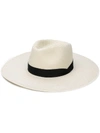 Rag & Bone Rag And Bone White Straw Panama Hat