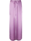 VINCE WIDE-LEG FLARED TROUSERS