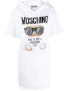 MOSCHINO MICRO TEDDY BEAR JERSEY DRESS