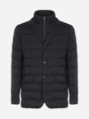 Herno Quilted Down Jacket Casual Jackets And Parka Blue