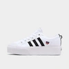 ADIDAS ORIGINALS ADIDAS WOMEN'S ORIGINALS NIZZA PLATFORM CASUAL SHOES,2566454