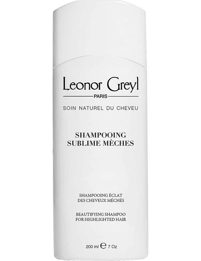 Leonor Greyl Beautifying Shampoo For Highlighted Hair, 200ml In Nero