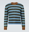 LANVIN KNITTED STRIPED SWEATER,P00485660
