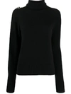 CHRISTOPHER KANE PADLOCK SLEEVE SLIT JUMPER