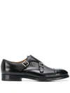 Doucal's Man Loafers Black Size 10 Soft Leather In Black
