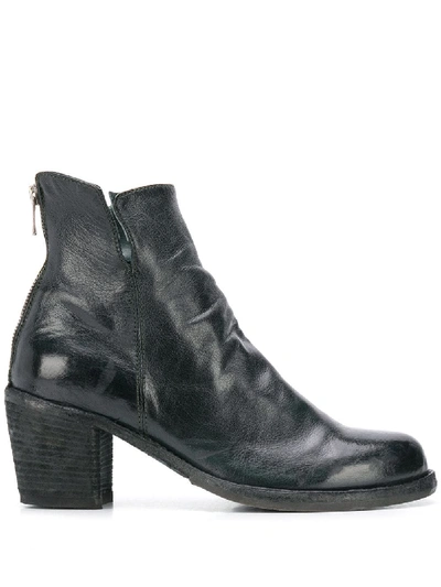 Officine Creative High-ankle Heeled Boot In Black