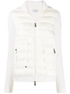 MONCLER ZIP-UP PADDED PANELLED JACKET