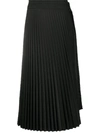 MONCLER SIDE TIE-FASTENING DETAIL PLEATED SKIRT