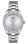 Tissot T-classic Pr 100 Bracelet Watch In Silver