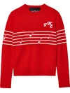 MARC JACOBS THE BAND LONG SLEEVE JUMPER