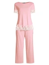 Natori Women's Shangri La 2-piece Pajama Set In Wild Rose