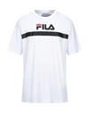 Fila T-shirts In White