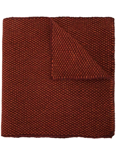 Voz Lineas Scarf In Red