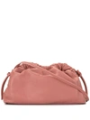 Mansur Gavriel Mini Lambskin Cloud Clutch Bag In Pink