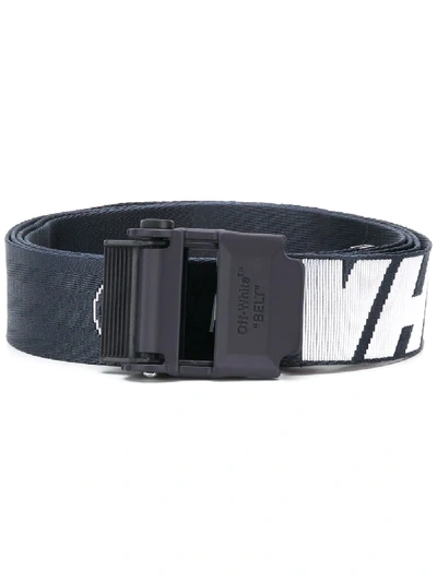 Off-white Industrial Logo-print Belt In Black