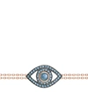 NETALI NISSIM ROSE GOLD AND BLUE TOPAZ PROTECTED EYE BRACELET,15521758