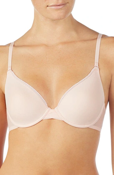 On Gossamer Underwire Convertible T-shirt Bra In Blush