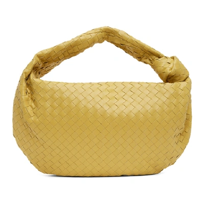 Bottega Veneta Yellow Intrecciato 'the Jodie' Bag In 7142 Corn G