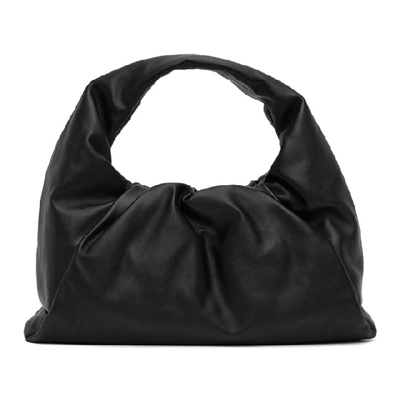 Bottega Veneta Black Small Shoulder Pouch Bag In 1229 Black