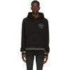 AMIRI BLACK 'LES AMOUREUX' HOODIE