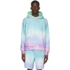 AMIRI AMIRI MULTICOLOR WATERCOLOR HOODIE