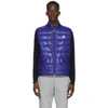 MONCLER BLUE DOWN GUI VEST