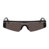 BALENCIAGA BLACK MASK SUNGLASSES